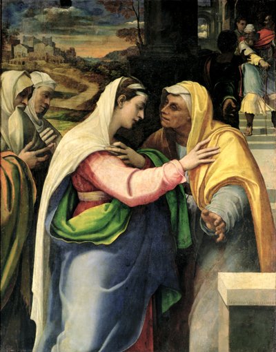 The Visitation by Sebastiano del Piombo